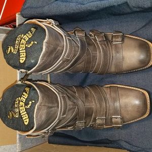 NWT Freebird whiplash leather boots size 11